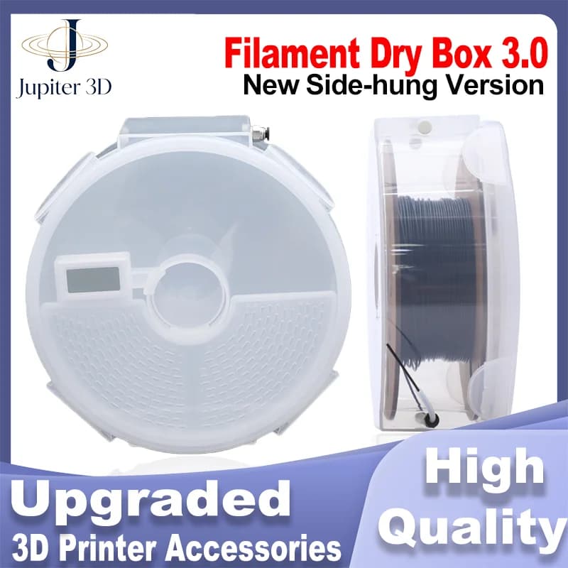3D Printer Filament Storage Box Moisture-Proof Sealed Dry Box for PLA PETG ABS TPU Filament Spool Holder, 3D Printer Accessories