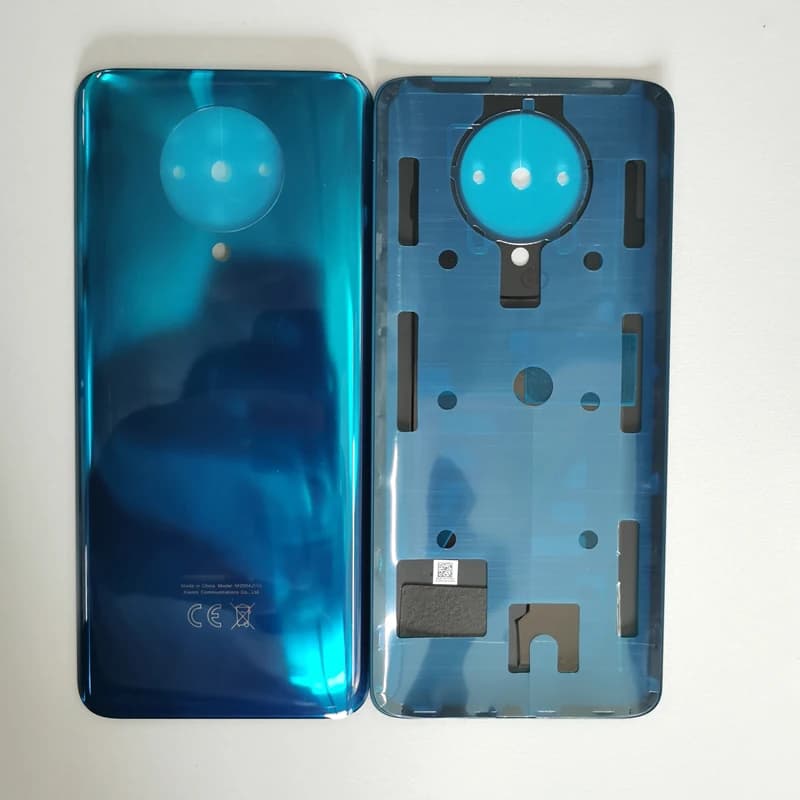 Nuovo Per POCO F2 Pro Vetro Temperato Batteria Della Copertura Posteriore Porta Per F2 Pro Custodia Del Telefono + Obiettivo Della Fotocamera Custodia di Ricambio
