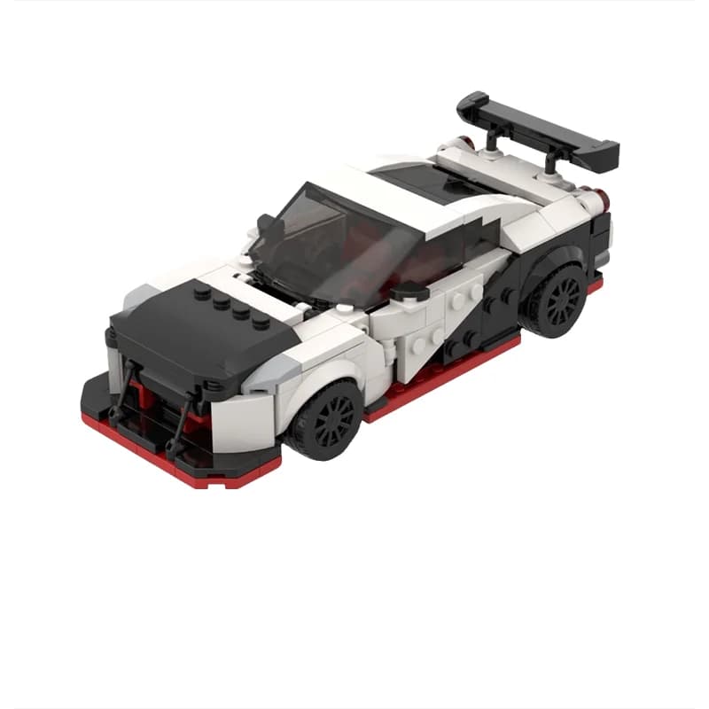400 Pezzi MOC ULTIMATE Nissan GT R NISMO City Champions, Blocchi da Costruzione, Giocattolo Creativo, Regalo di Natale, Idea Fai-da-Te