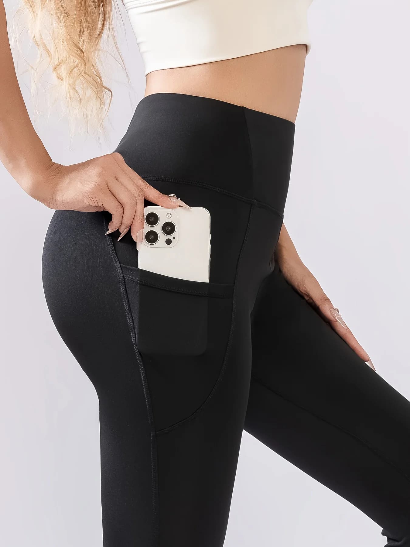 Nuovi Leggings Sportivi da Donna 2026 a Vita Alta con Tasche, Modellanti e Aderenti per Yoga, Corsa e Ciclismo