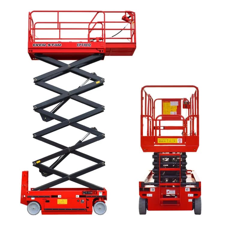 Piattaforma di Lavoro Aerea Mobile Elettrica 4-16 M, Elevatore a Forbice Semovente - Offerta Speciale