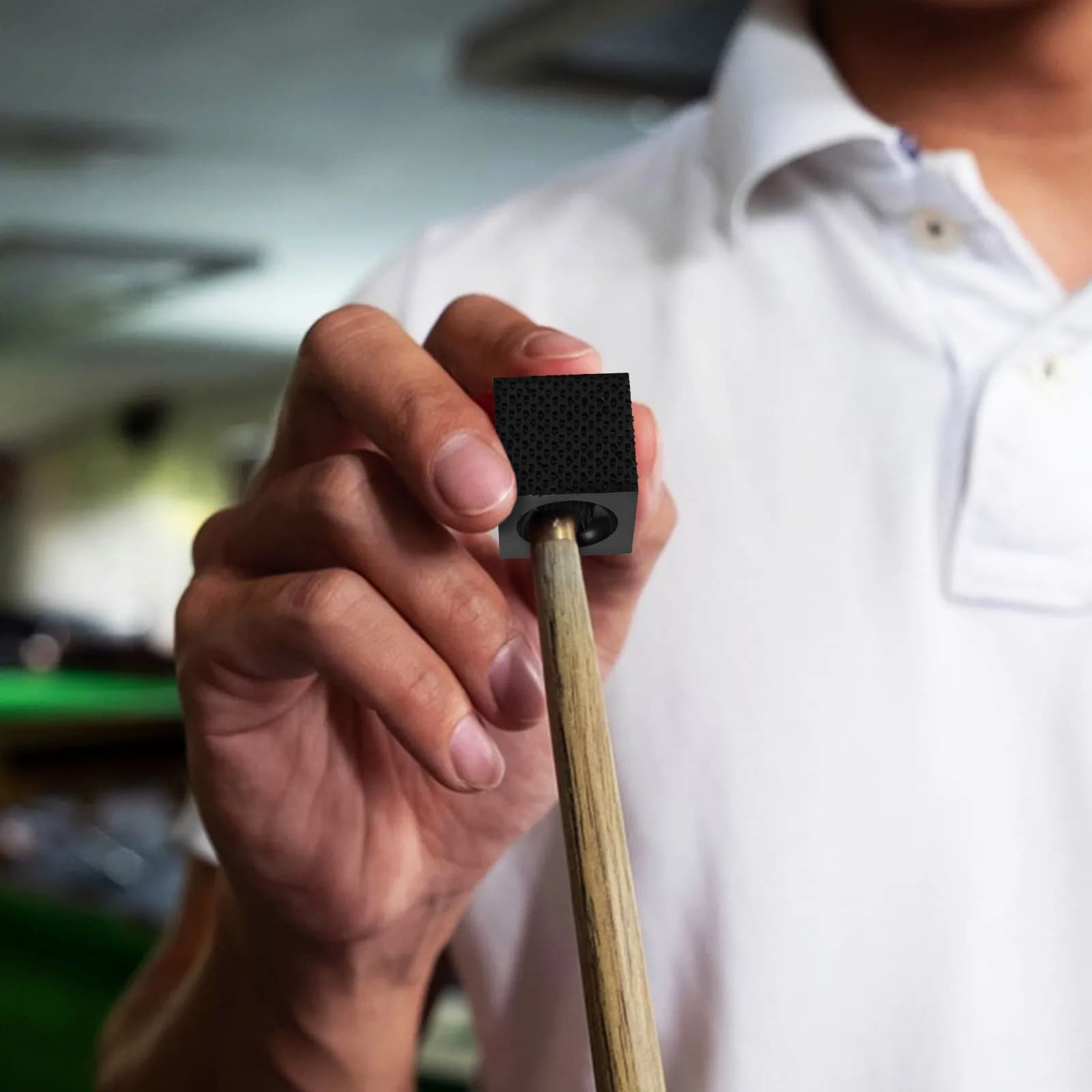Strumento per Modellare la Punta della Stecca da Biliardo in Lega di Alluminio, Kit di Riparazione Portatile e Leggero per Manutenzione Stecche da Biliardo e Snooker