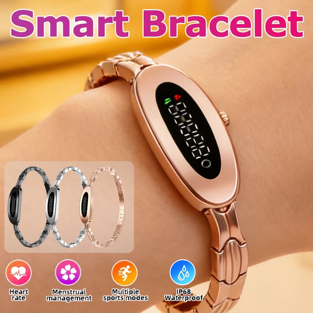 LIGE Health Activity Fitness Tracker Braccialetto intelligente per donna Cardiofrequenzimetro Uomo Donna Sport Impermeabile Orologio intelligente da donna