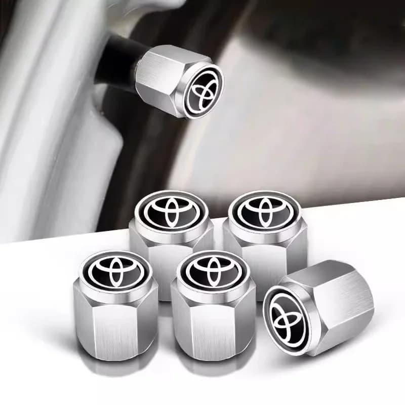 5 Pieces Valve Pneumatic Pneumatic Carpets for Toyota Hilux Yaris Corolla Camry CHR Auris Tacoma Accessories
