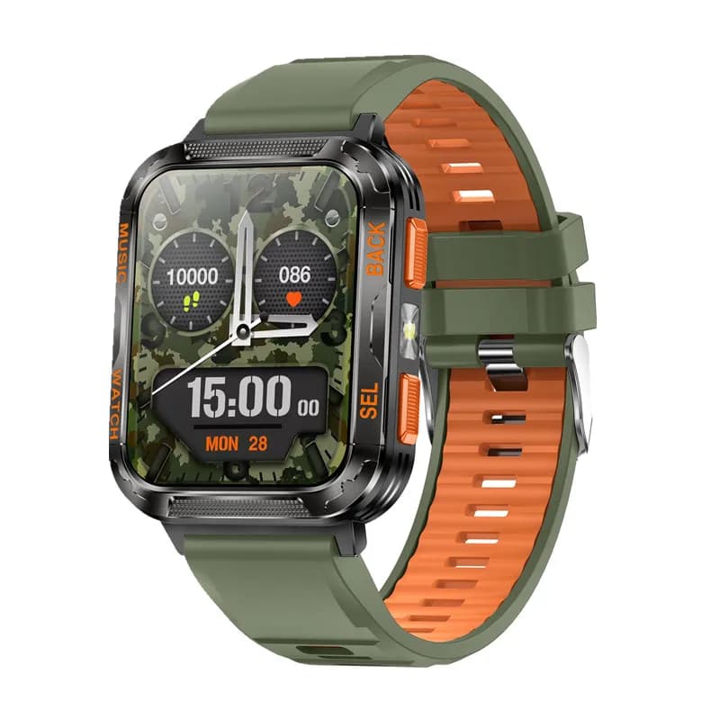 BWSMRIG Nuovi Uomini Astuto Della Vigilanza IP68 Impermeabile Chiamata Bluetooth Monitoraggio della Frequenza Cardiaca del Sonno Sport Fitness Smartwatch per Android IOS