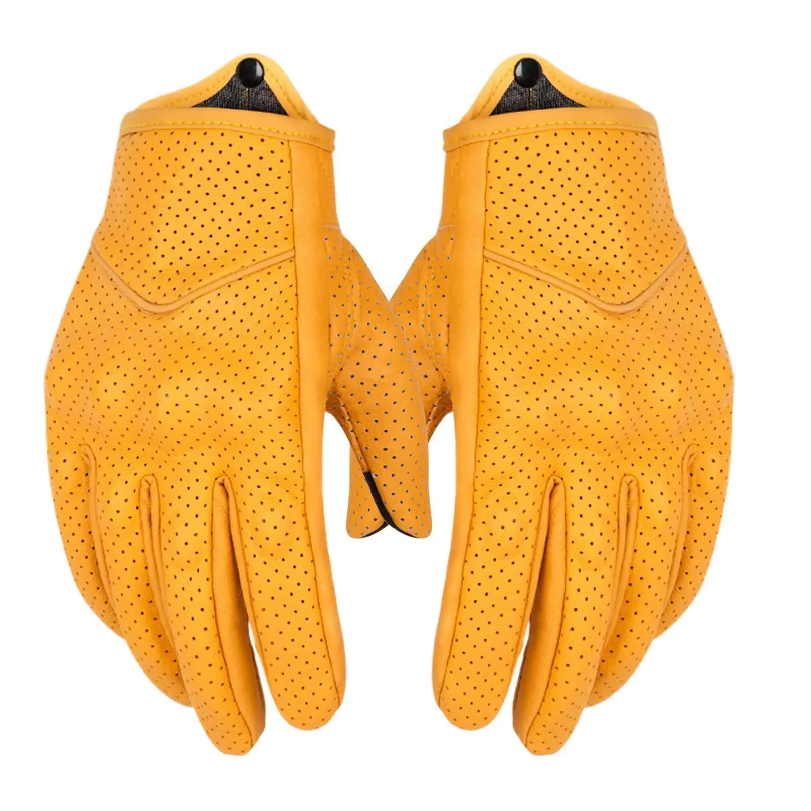 For Motorcycle Motorcycle Riding Gloves Breathable Touch Screen Anti-Drop Retro Outdoor Cycling Motorcycle Gloves For City