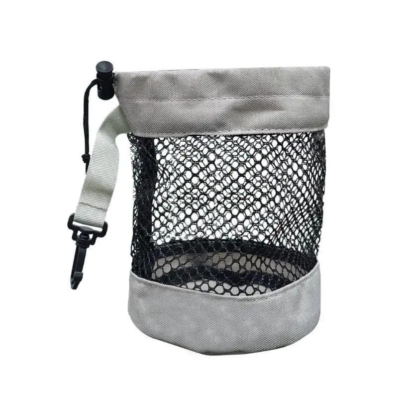 652F Borsa per il trasporto palline da golf Custodia in rete nylon Supporto per il trasporto palline da golf Borsa per