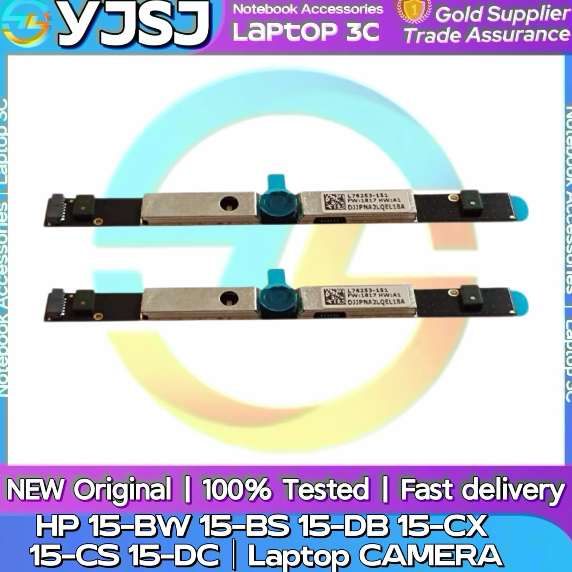 New original laptop camera for HP 15-BW 15-BS 15-DB 15-CX 15-CS 15-DC Video module with webcam camera for laptop