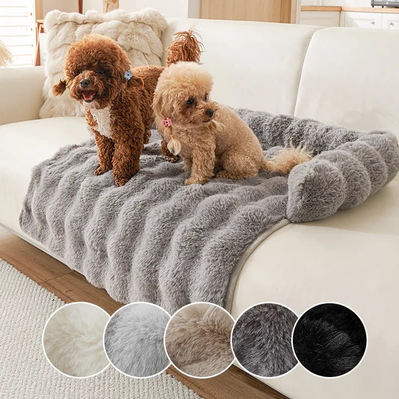 Dog/gat soothing mats, washable removable sofa lining for dogs, long fur mat for pets, waterproof lining for dogs and cats