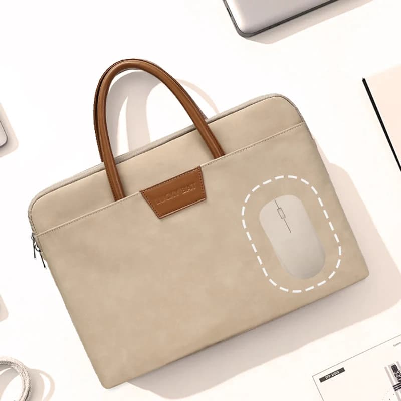 .Protective Laptop Sleeve Case for 14-16 Inch MacBook - Slim Carrying Briefcase Bag for Men & Women, M3/M4/M5 Compatible