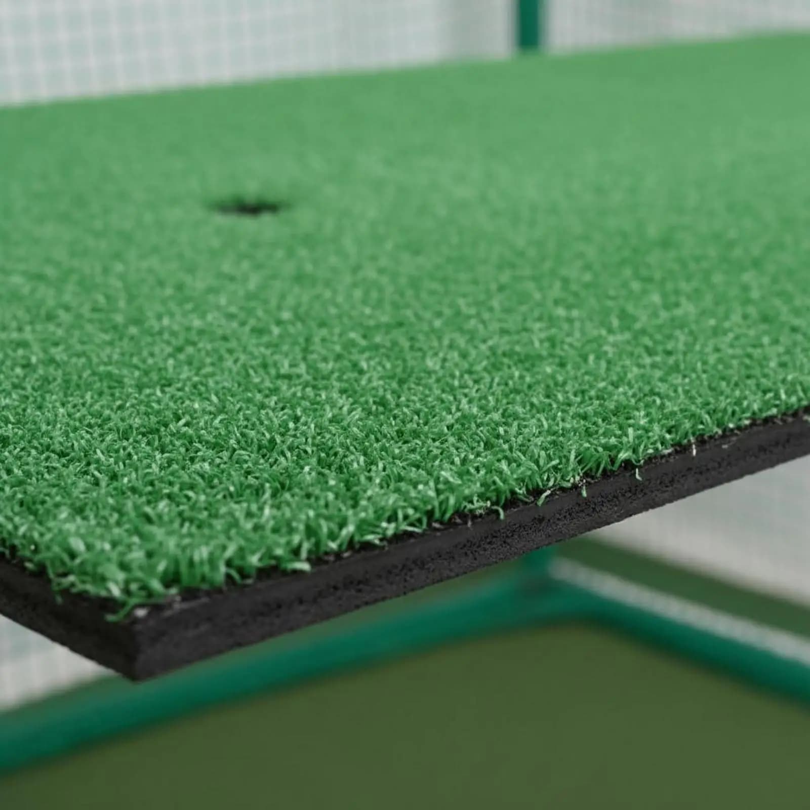 Home Golf Practice Mat for Indoor Use with Artificial Turf Surface and Target Mark for Accurate Ball Strikes