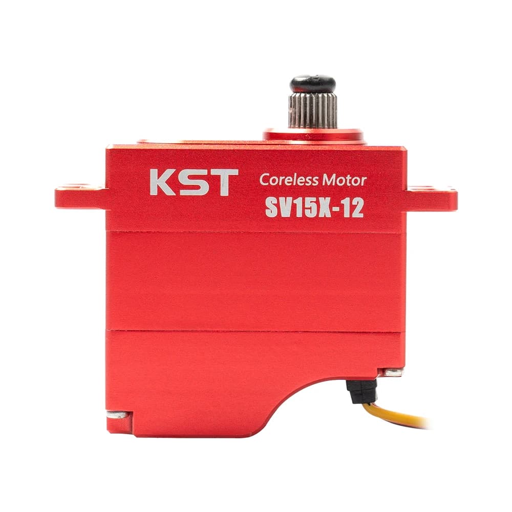 KST SV15X-12 13kgf.cm 0.05sec SHV Mini Servo con Ingranaggi in Metallo Senza Nucleo per Elicotteri RC, UAV Industriali e Robotica