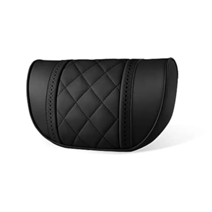 Cuscino poggiatesta di lusso per auto, cuscino da viaggio per il collo, supporto per sedile in pelle Napa per poggiatesta Mercedes Benz Classe S