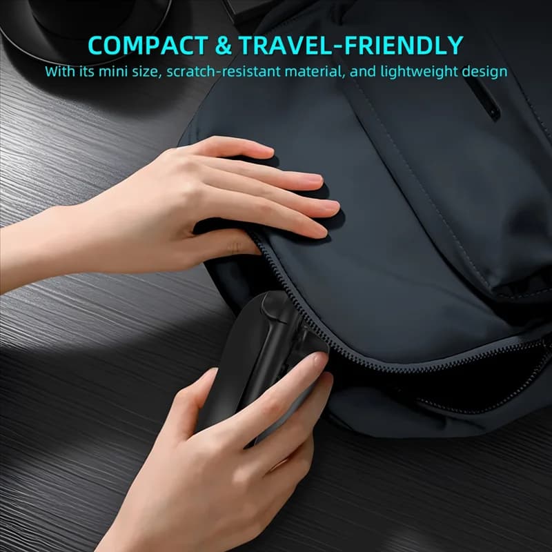 AT82-Enhanced Gaming Experience con per NINTENDO Switch Mouse portatile Mini Controller con maniglia Joy-Con sinistra + destra