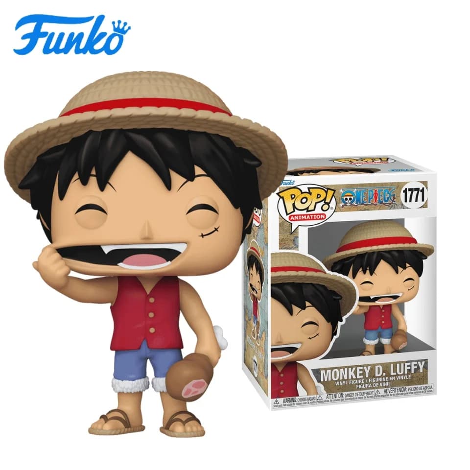 Figure della serie Funko Animation: One Piece (Edizione rinnovata) - Luffy - Regalo di Capodanno - Ottimo regalo per amici e familiari per Natale, Capodanno e compleanni, Decorazione a tema pop culture, Regalo di compleanno, Oggetti da collezione a tema fumetti, Merchandise ufficialmente licenziato, Oggetti da collezione premium, Oggetti d'arte a tema fumetti, Regali per geek, Oggetti da collezione
