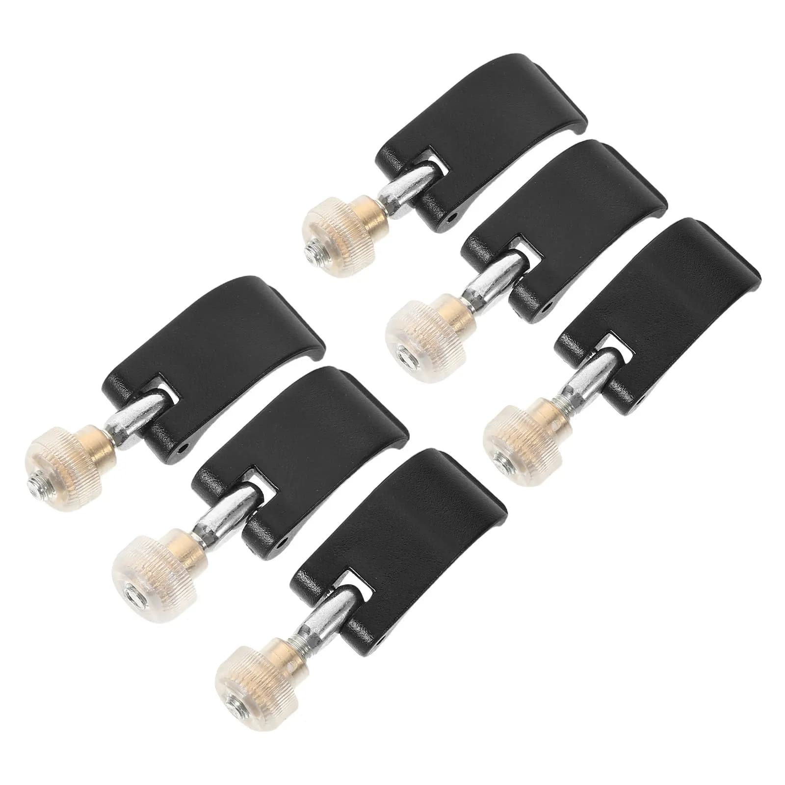 6Pcs Trekking Pole External Lock Clips Rapid Flip Locking Buckle Replacement for Mountaineering Hiking Sticks Clamp Replacement