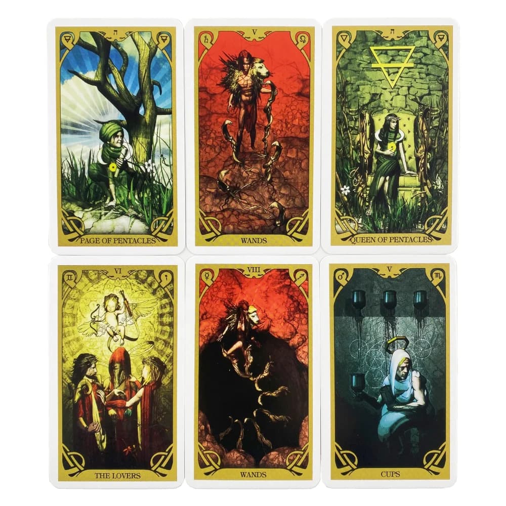Carte dei Tarocchi Night Sun, Mazzo da 78 Carte, Edizione in Inglese per Divinazione e Visione, Gioco da Tavolo