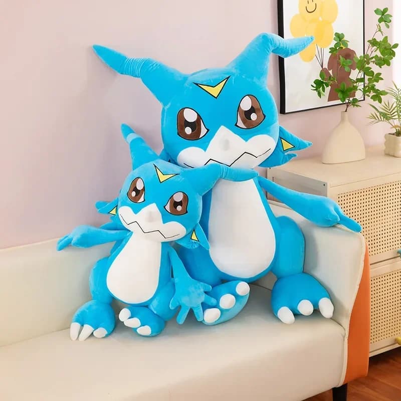 Originale Digimon di Grandi Dimensioni 75 cm Dilu Stazione Bada Doll Carino Agumon Peluche Doll Room Decorazioni Regalo Di Compleanno Per Bambini