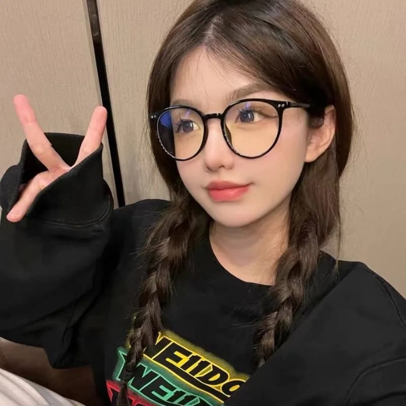 Fashionable Korean Eyewear Women's Anti-Blue Light