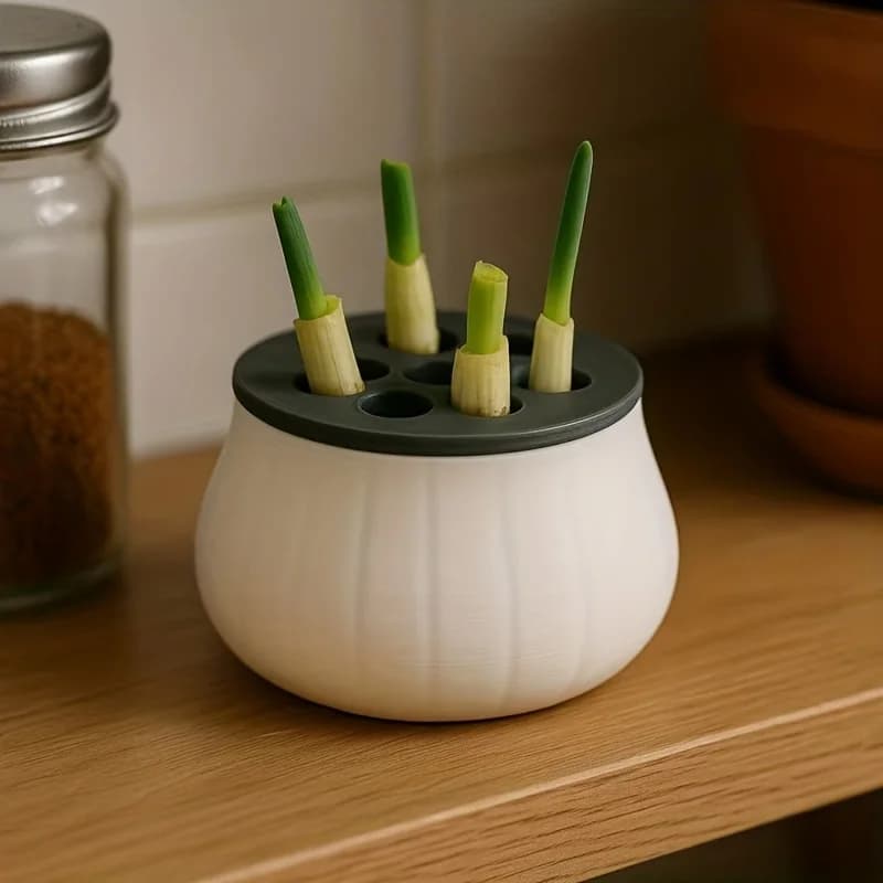 Flowerpot Green Onion Pots for Plants Hydroponic Seeds Mini plastic Home Kitchen Hydroponics Growing System Garden Pots&planters
