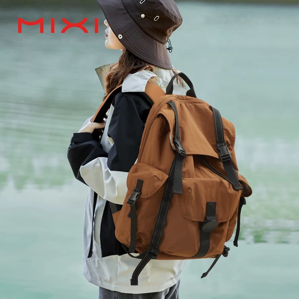 Travel Backpack Mixi Laptop Backpack 18 inch Approved by 16 inch laptop flight Light and waterproof hiking backpack