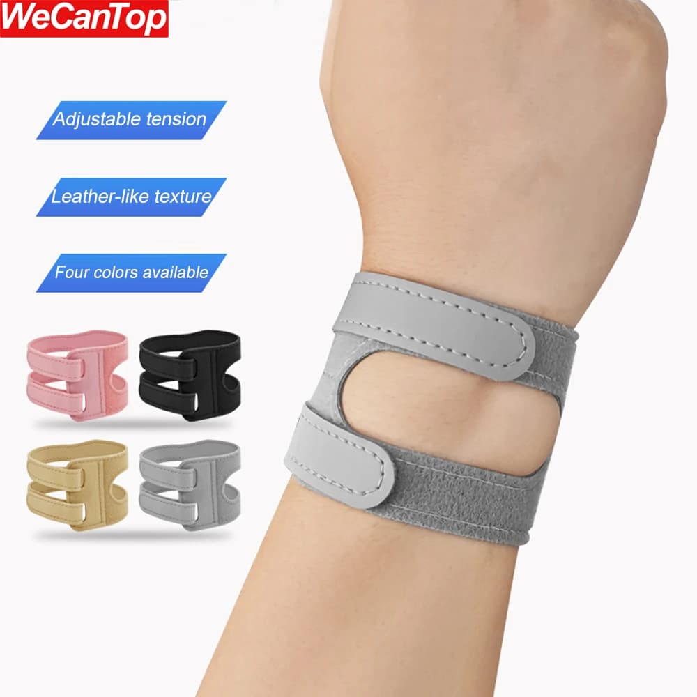 Supporto Stabilizzatore per Polso in Silicone (1 Pezzo) | Sollievo Mirato per il Dolore al Polso Ulnare, Lesioni al TFCC | Aiuto per il recupero da DRUJ e tendinite