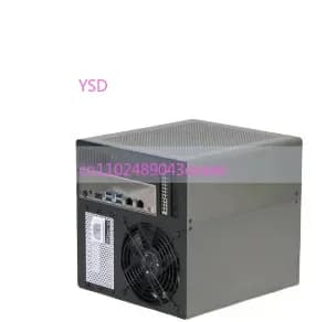 Scorpio Black Aluminum NAS Case 4 Disk SFX Power ITX Half Height PCIe AIO File Storage Service