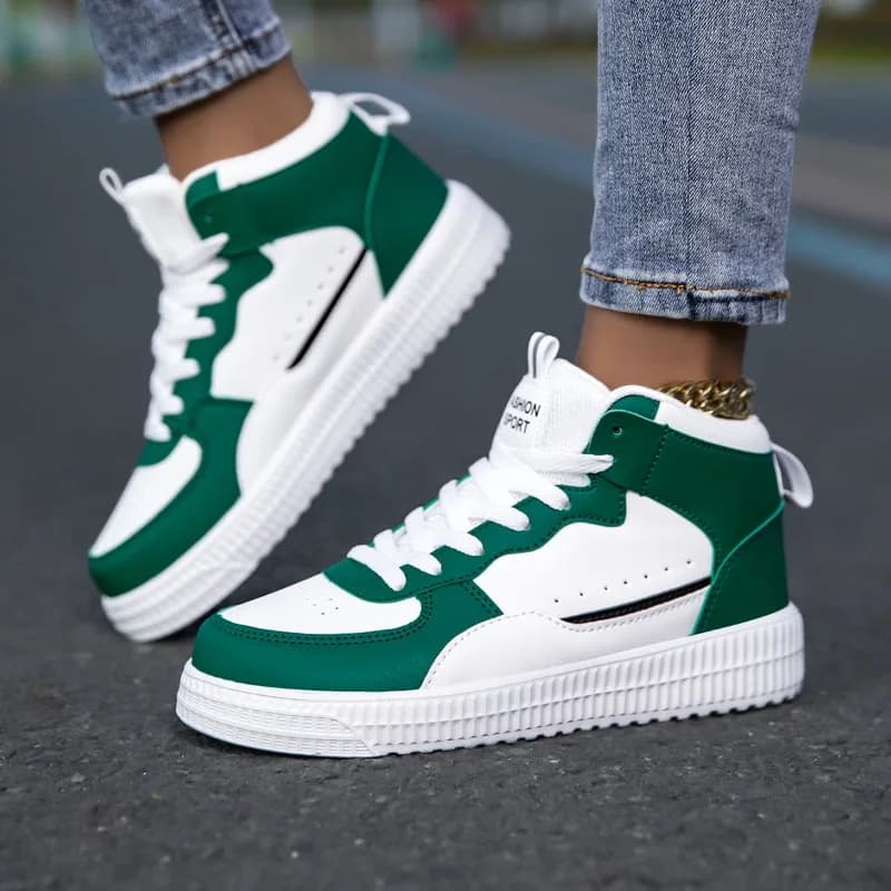 MAEDEF Women's Shoes Sports Shoes Comfortable White Sneakers Women's Strings Casual Walking Shoes Athletic Women's Shoes