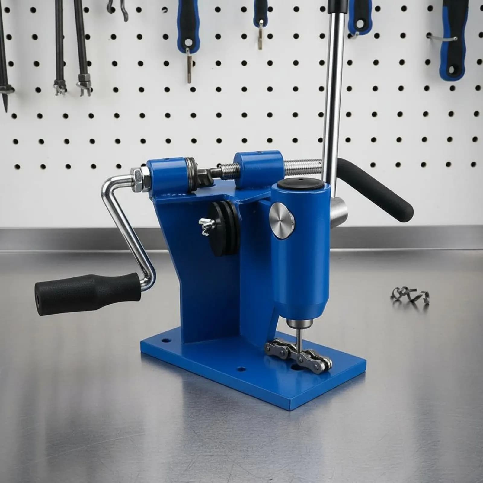 Set Rompilancette e Rivettatrice per Motosega 3-in-1, Attrezzo Professionale Salva-Tempo per Officina e Garage