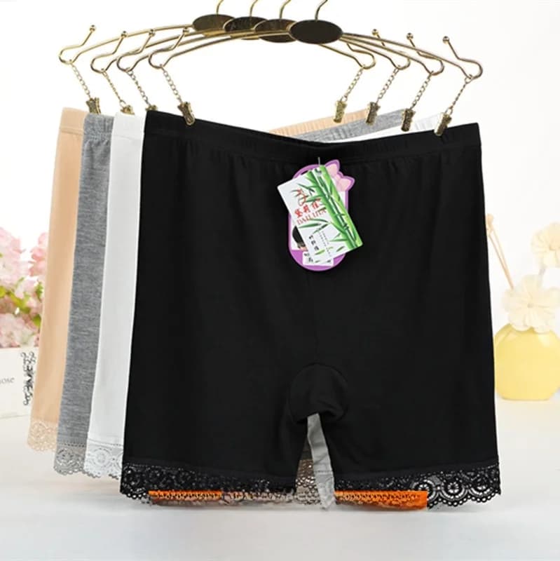Pantaloni Plus Size da Donna in Modal, Lunghezza Tre Quarti, Comodi Shorts Estivi alla Moda, Intimo
