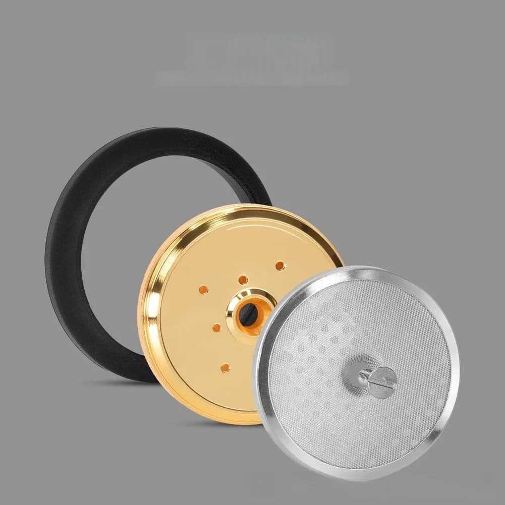 Replacement Brew Head Kit Stainless Steel for Nuova Appia Espresso Machines Includes Shower Screen Silicone Gasket and Screws