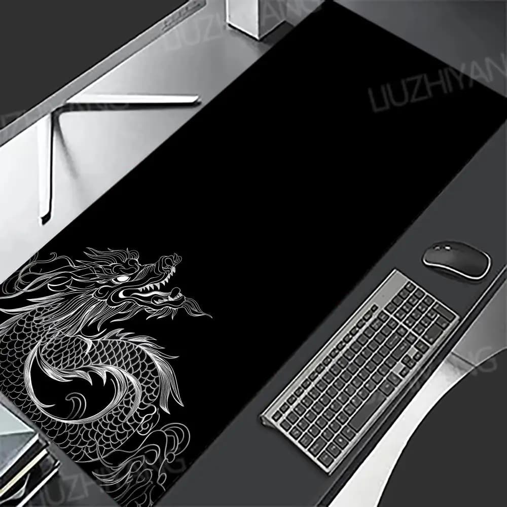 Japan Dragon Mouse Pad Rubber Anti-slip Keyboard Table Mats Large Gaming Computer Office Mousepads XXL Game Laptop Long Desk Mat