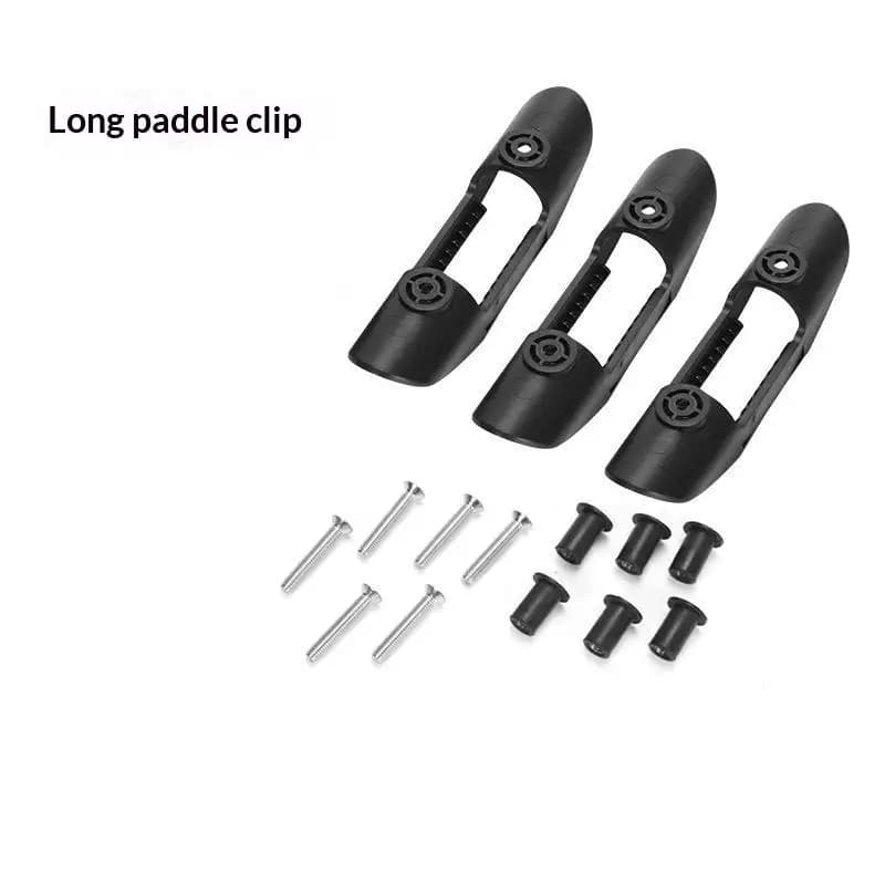 Kayak Canoe Paddle Clip Fishing Boat Oars Deck Mounted Holder Paddle Keeper With Screws Nuts For Kayak Paddle Board Water Sport