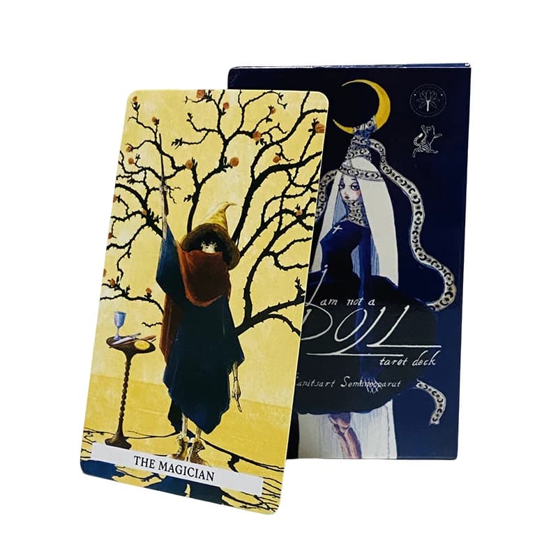I Am Not A Doll Tarot cards A 79 Psychological Oracle Deck With Vibrant Imagery For Future And Past