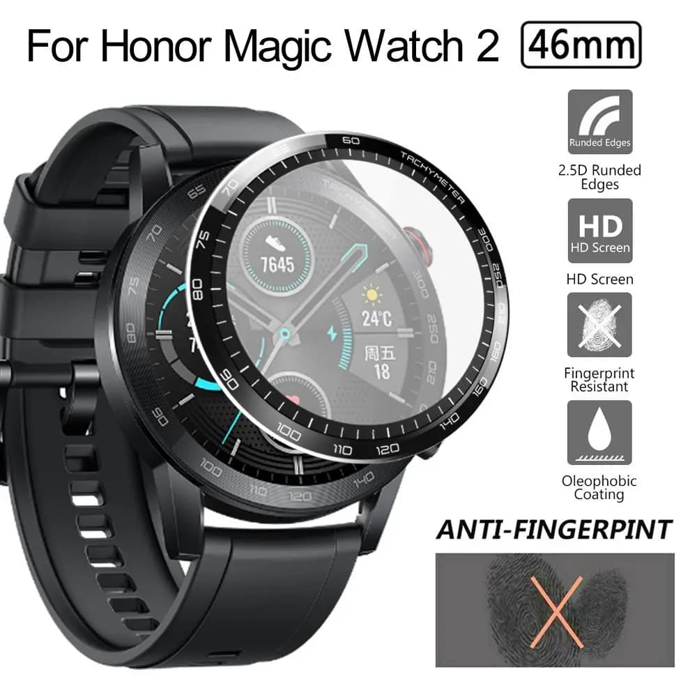 Smart Watch Clear Soft Full Cover Screen Protector Pellicola protettiva 3D curva tutto compreso per Honor Magic watch 2 46mm