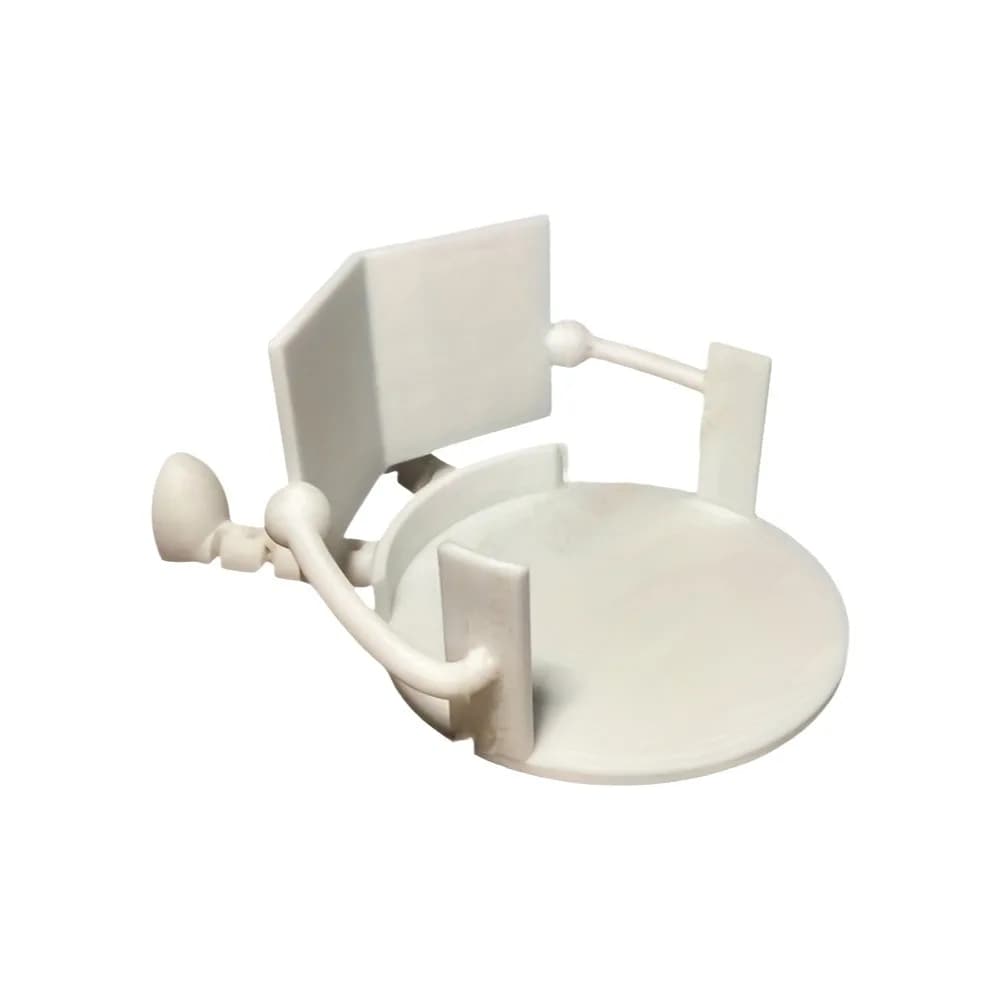 Divertente Porta Fazzoletti Stampato in 3D, Dispenser Unico in Plastica per Rotoli di Carta Igienica, Porta Carta Igienica Originale per il Bagno