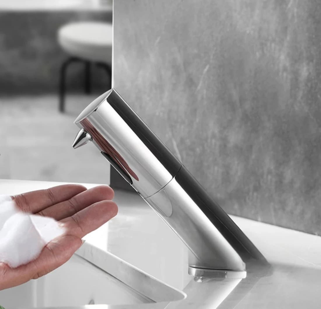 Nuovo rubinetto per dispenser di sapone Rubinetti per dispenser di sapone a infrarossi con sensore automatico touchless intelligente