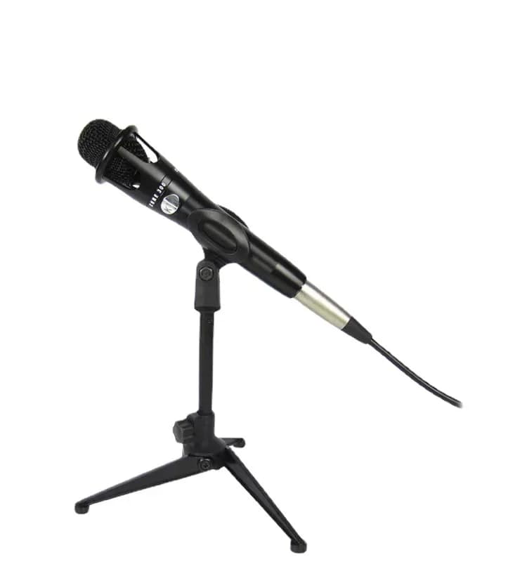 Supporto per microfono Treppiede da tavolo Mini supporto da tavolo portatile Supporto per microfono regolabile Staffa per clip per microfono Staffa leggera