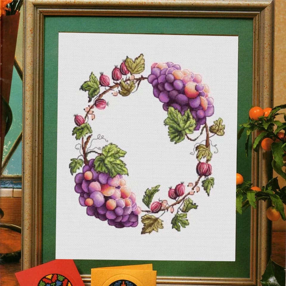 16062D Cross Stitch Cross-stitch Embroidery Needlework Craft Cotton Fabric Floss Homfun Painting Animal Crossing Pattern SAGA