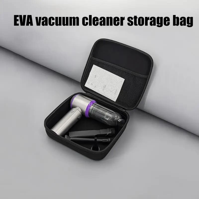 【MO】Borsa portaoggetti universale per aspirapolvere da auto, custodia rigida in EVA per dispositivi digitali, borsa da trasporto, custodia tote, 1 pezzo