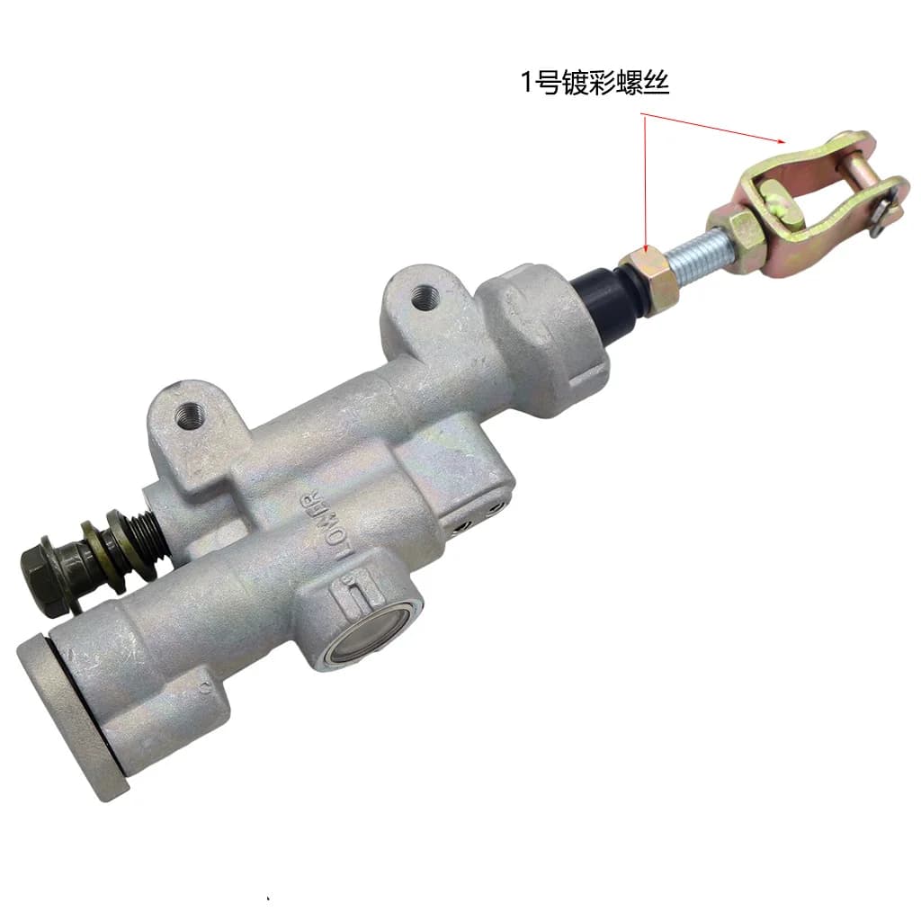 Pompa freno posteriore universale per bici da cross per Honda CR125R CR250R CRF250R CRF250X CRF450R CRF450X