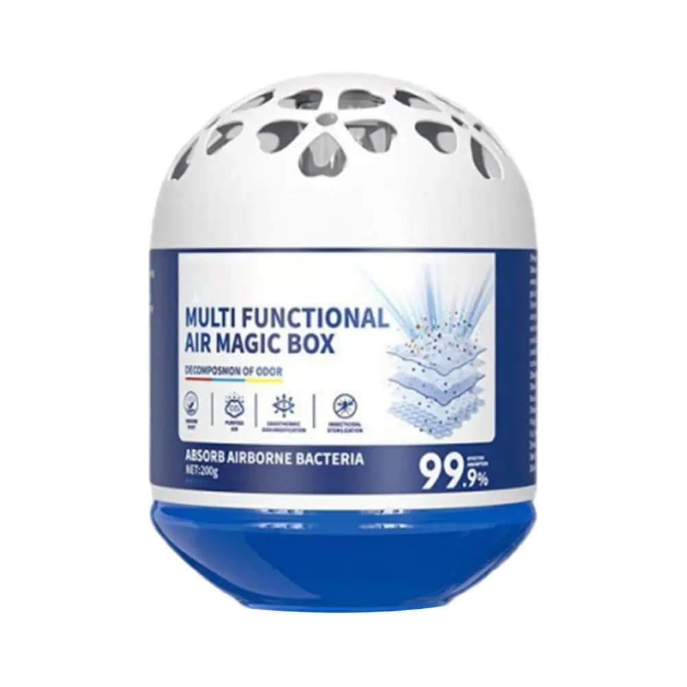 1/2 pezzi scatola di rimozione della polvere per purificazione dell'aria deodorante per ambienti a lunga durata detergente per purificatore d'aria a base di piante per interni multifunzionale Aut