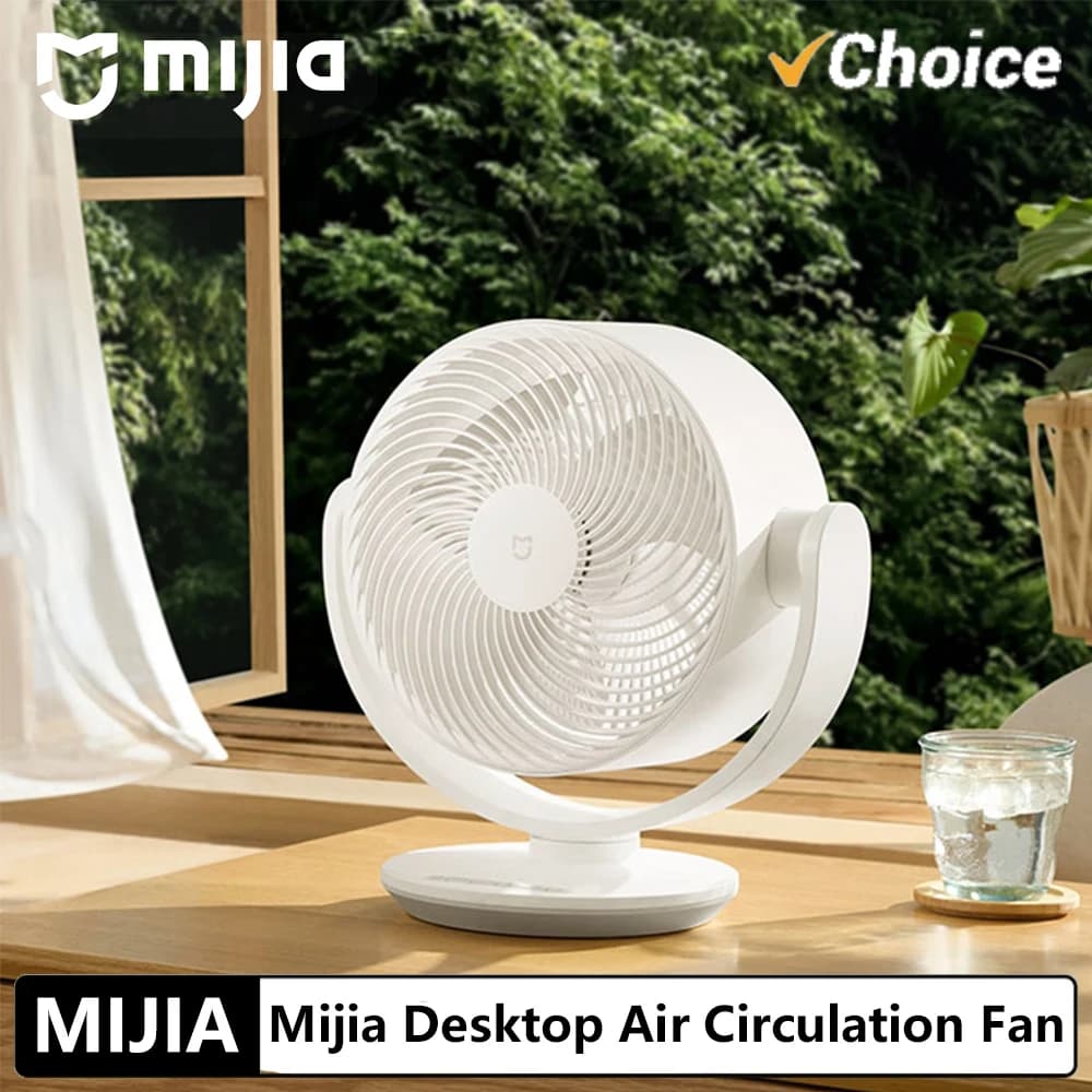 MIJIA DC Inverter Desktop Circulating Fan,Intelligent Three-dimensional Air Supply,Home Desktop Fans,Support MI HOME App