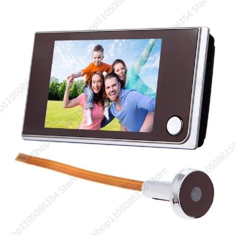 3.5 inch visual door mirror intelligent high definition electronic cat eye surveillance camera anti-theft and anti-pry home