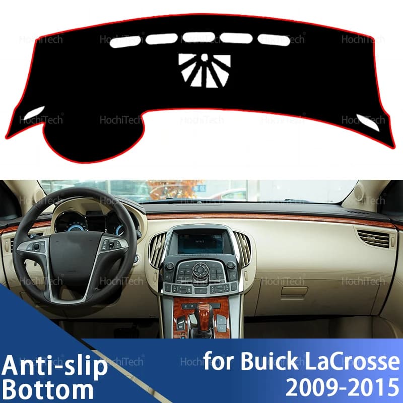 Dashmat Anti-UV Dashmat Cover for Auto 2013 for Buick Allure Buick LaCrosse Alpheon 2010- 2016