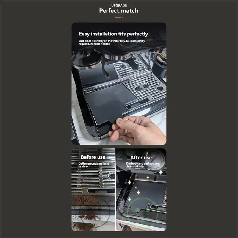 BBNV-Coffee Bean Hopper Air Blower Dust Collector Pad Set For Breville