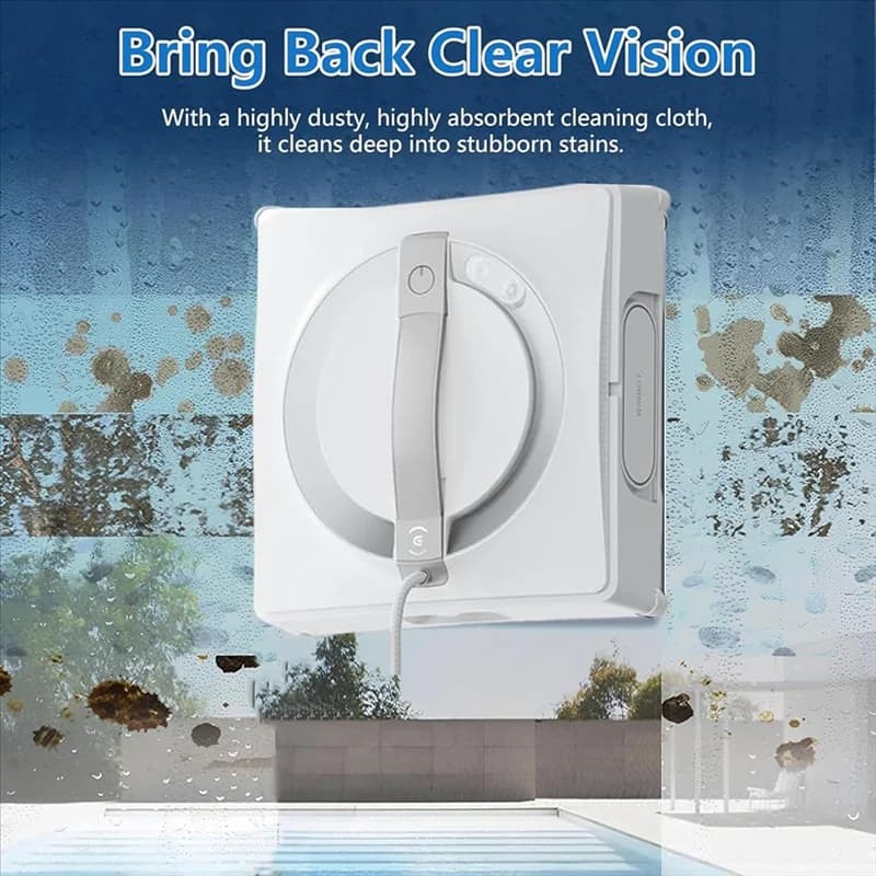 B98A-Tracci per finestre per Ecovacs Winbot W2S/W2S PRO Robot Aspirapolvere Sostituzione Mop Pad Panni Accessori