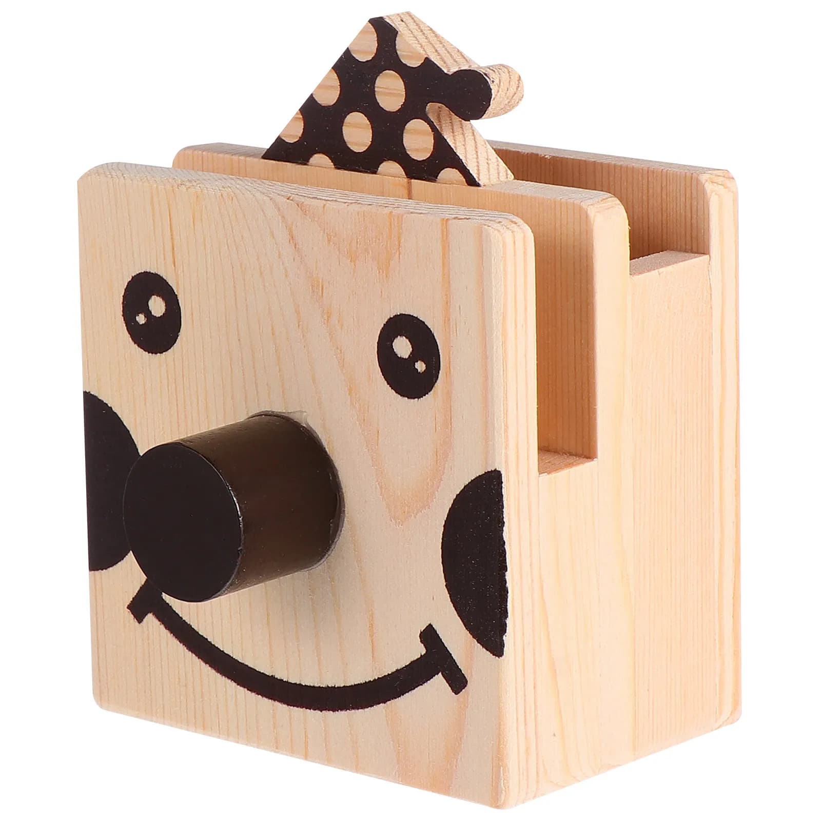 Organizer da Scrivania in Legno Multifunzione con Porta Occhiali, Scomparto per Matite e Slot per Telefono, Ideale per Casa, Ufficio, Scuola, Regalo per Insegnanti