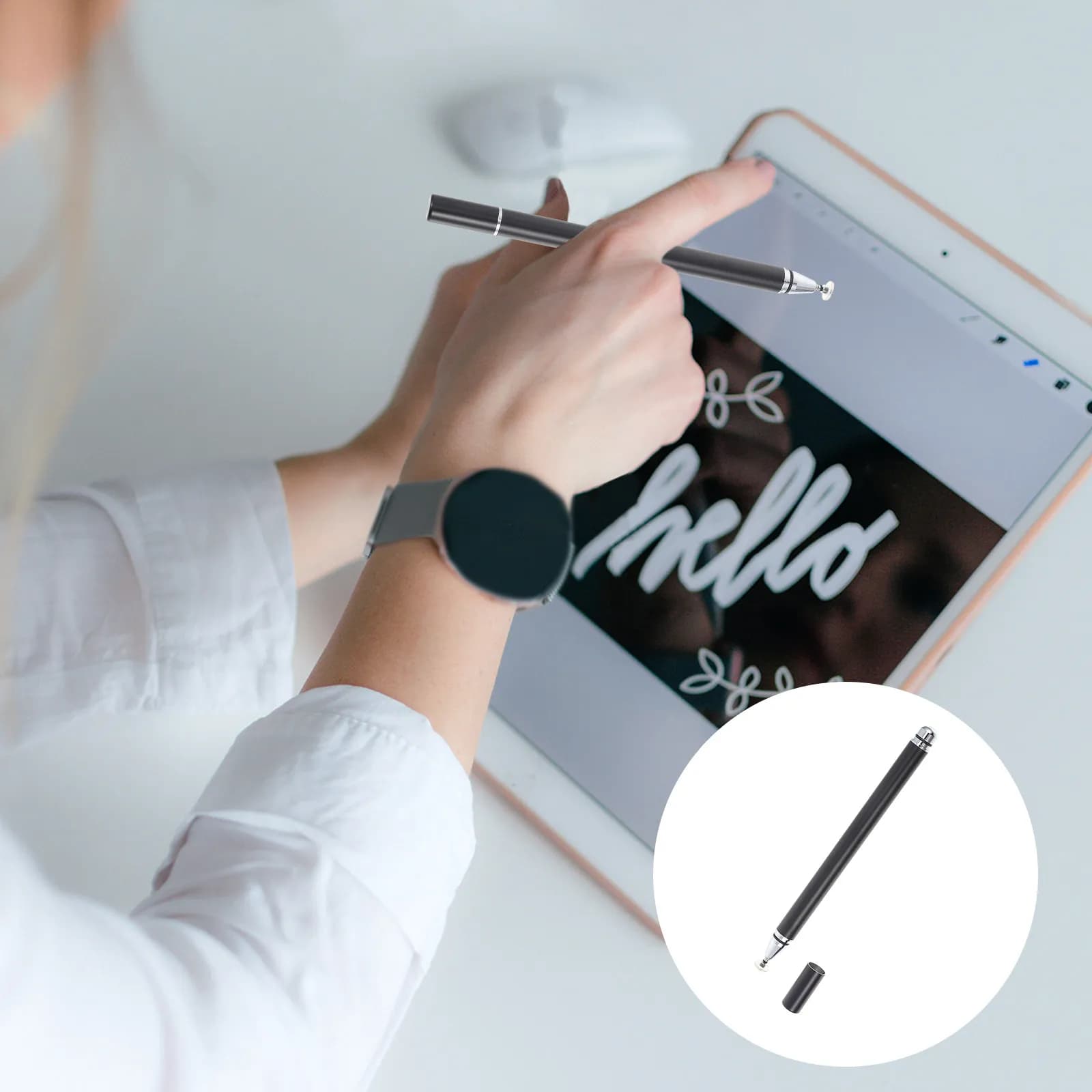 Universal Capacitive Stylus Pen for Tablet Touch Screens Smooth Sensitive Drawing Writing Experience Precision