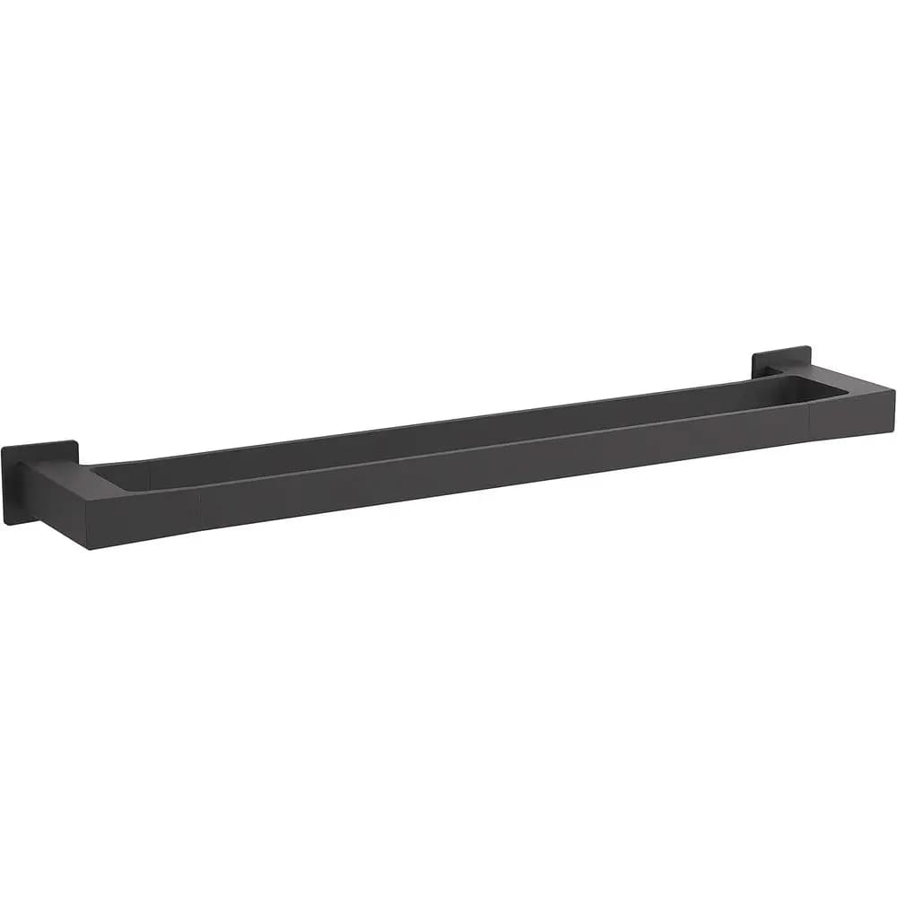 Portasciugamani doppio - Accessorio da bagno elegante e salvaspazio